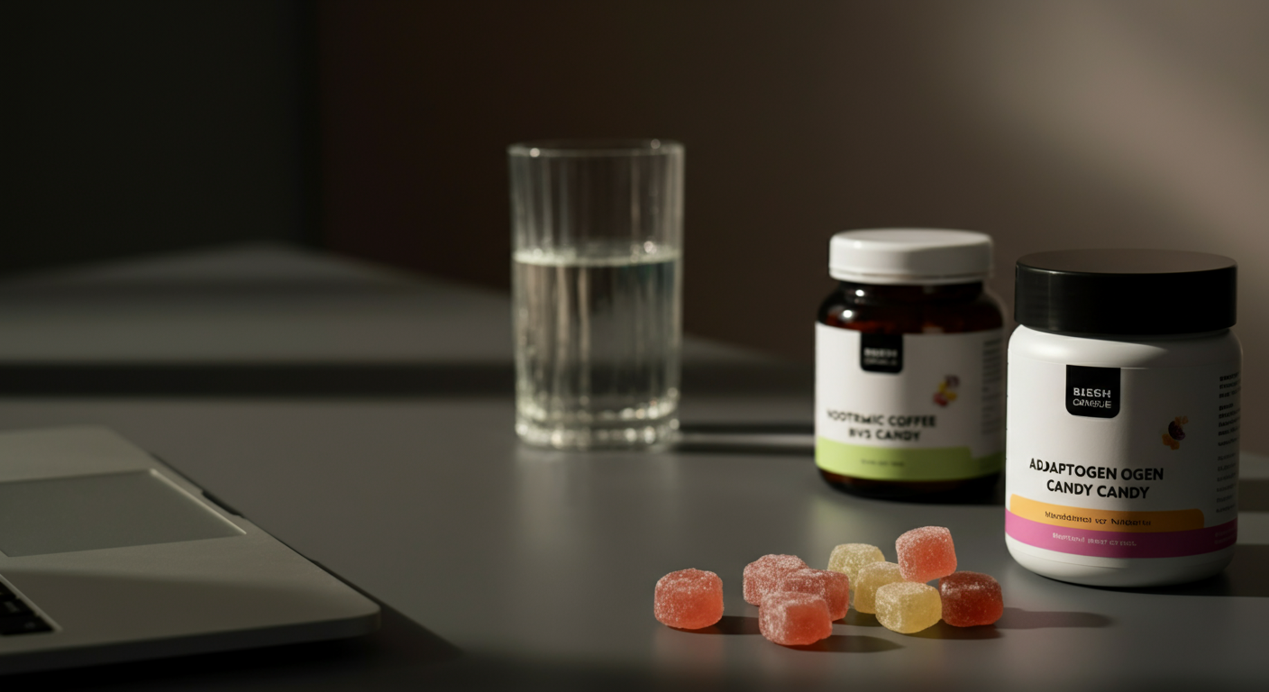 Ditch Costly: nootropic coffee vs adaptogen candy - Urge vs alternatives Candy