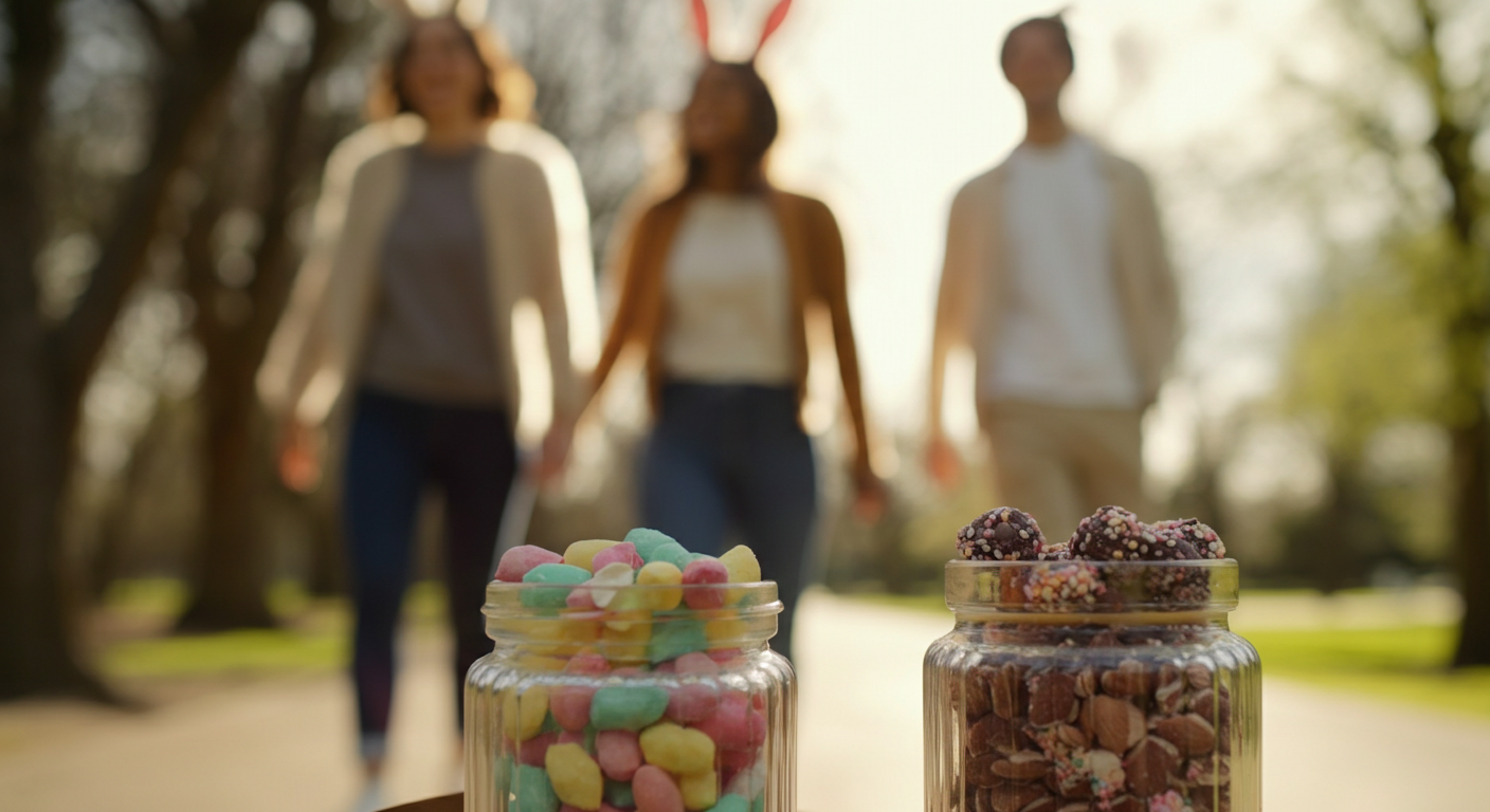 Easter basket candy alternatives without the crash - Urge family Candy