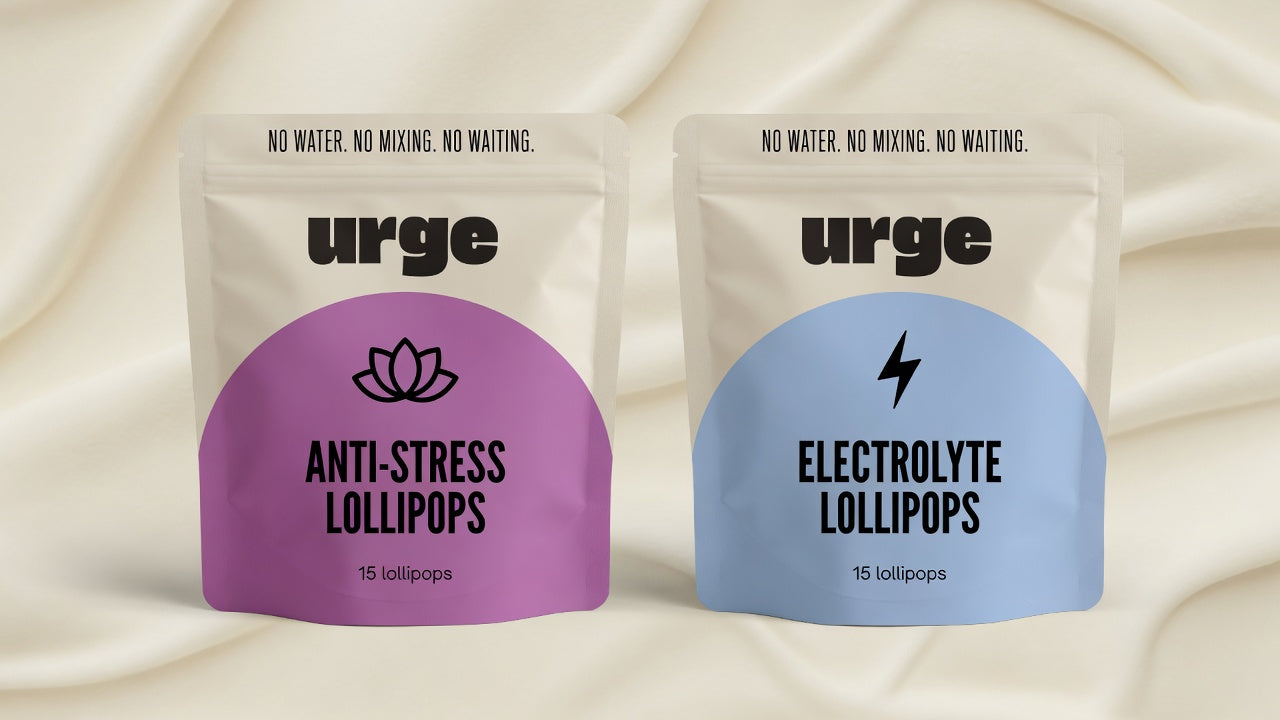 Urge Anti-Stress and Electrolyte packaging
